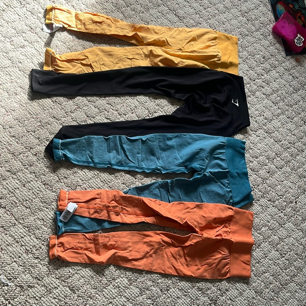 Xs gymshark leggings x4